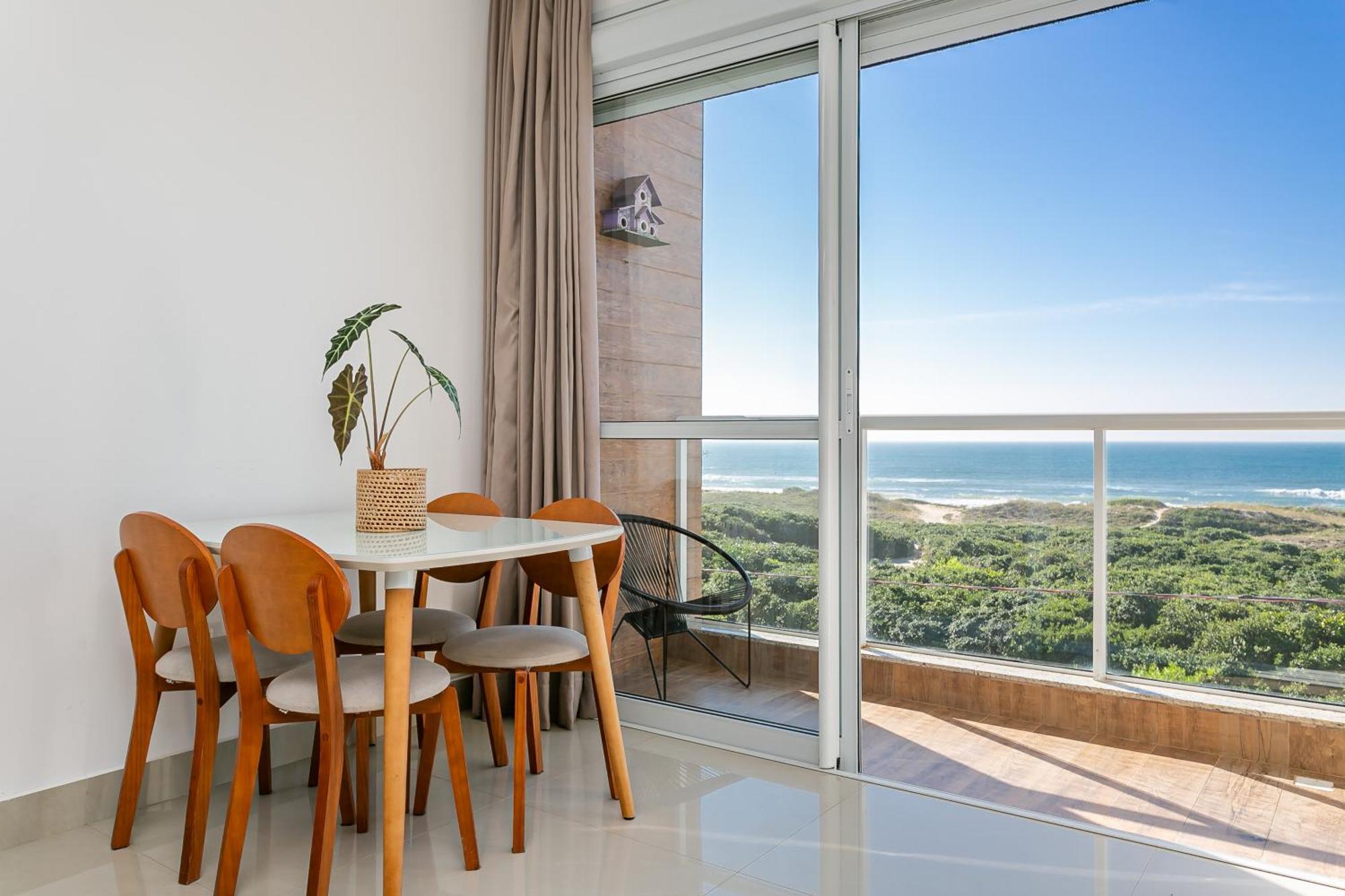 Apartamento Vista Mar No Novo Campeche フロリアノポリス エクステリア 写真