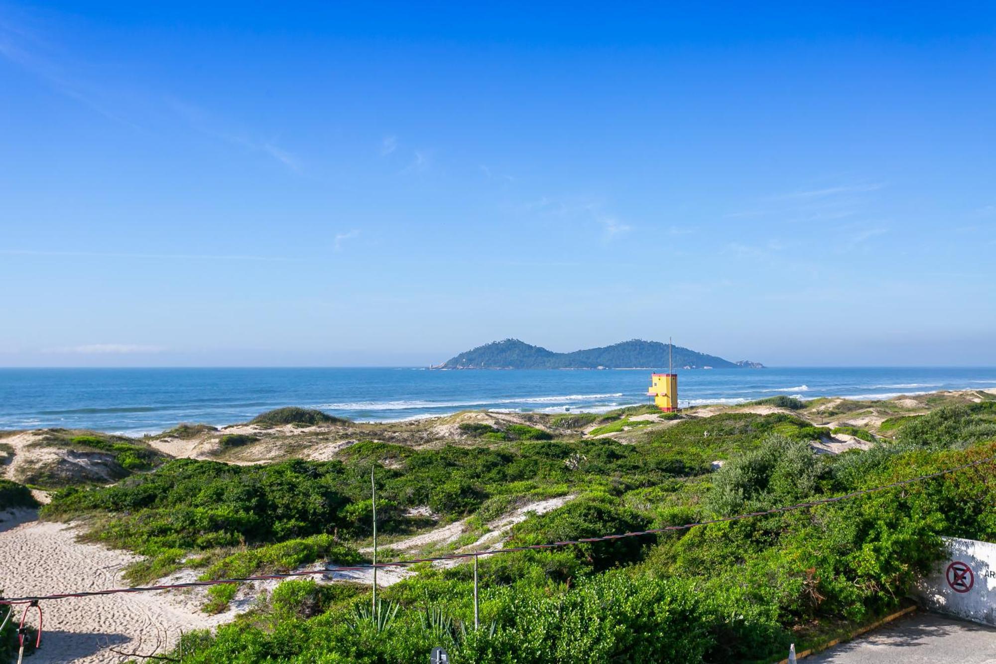 Apartamento Vista Mar No Novo Campeche フロリアノポリス エクステリア 写真