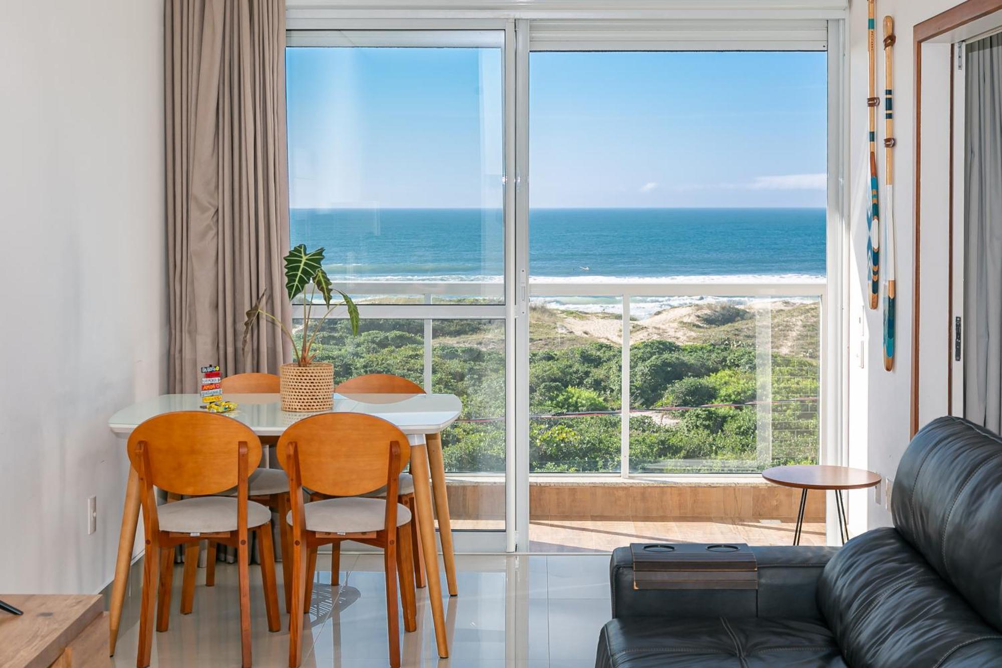 Apartamento Vista Mar No Novo Campeche フロリアノポリス エクステリア 写真